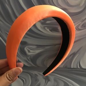 Neon orange cushioned headband 2019